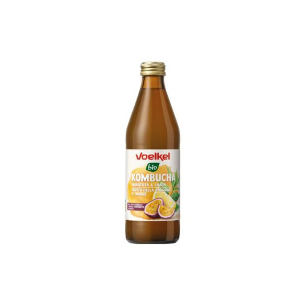 te organico kombucha voelkel maracuya y limon 330 ml. (8814)