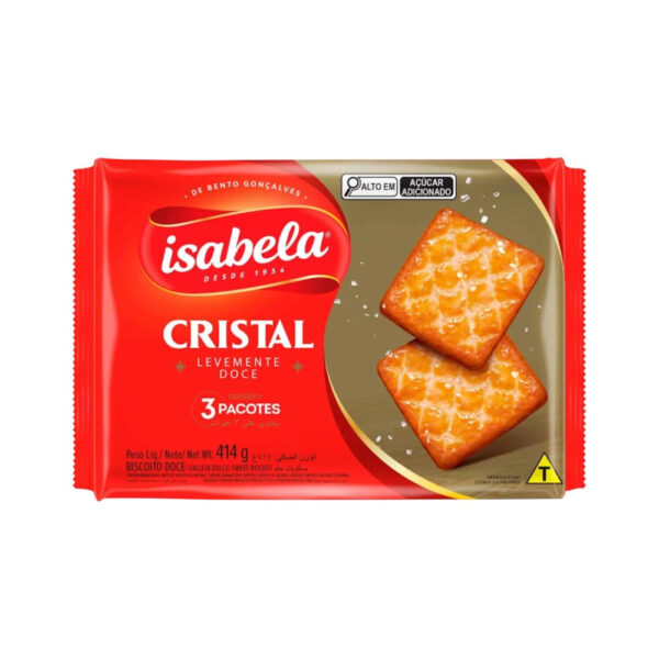 galletita isabela dulce cristal x 3 un. 414 grs. (0101246718)