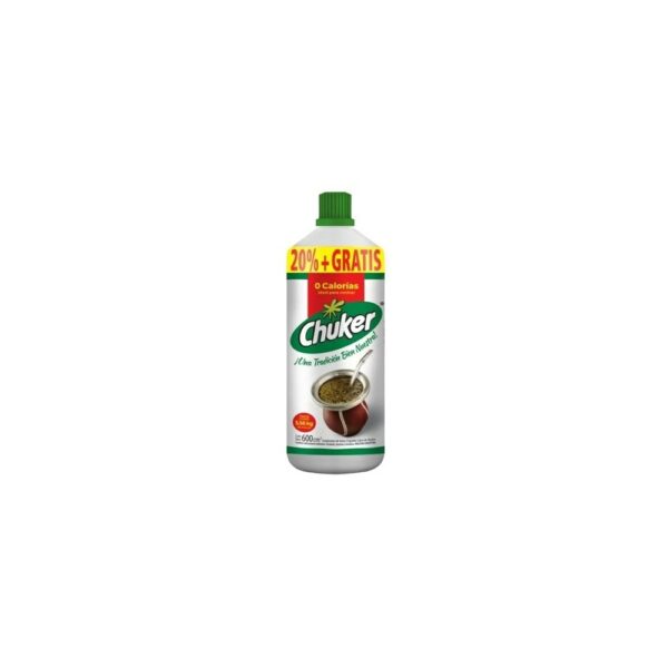 EDULCORANTE CHUKER LIQUIDO 600 CC. EDULCORANTE CHUKER LIQUIDO 600 CC.
