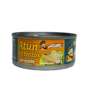 ATUN DESMENUZADO E/ACEITE NAVEGANTES 170 GRS. (0918) ATUN DESMENUZADO E/ACEITE NAVEGANTES 170 GRS. (0918)