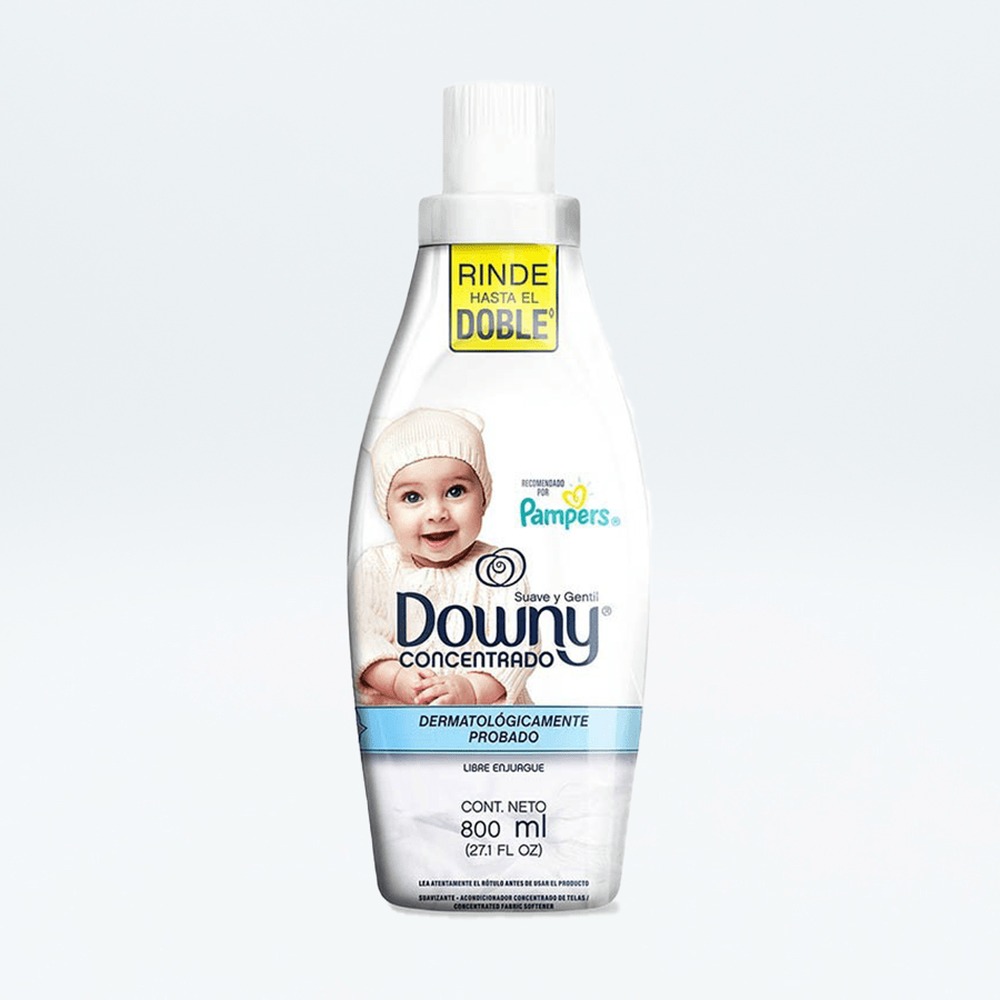 SUAVIZANTE DOWNY CONC. BOT. 800 ML. SUAVE Y GENTIL (41059)