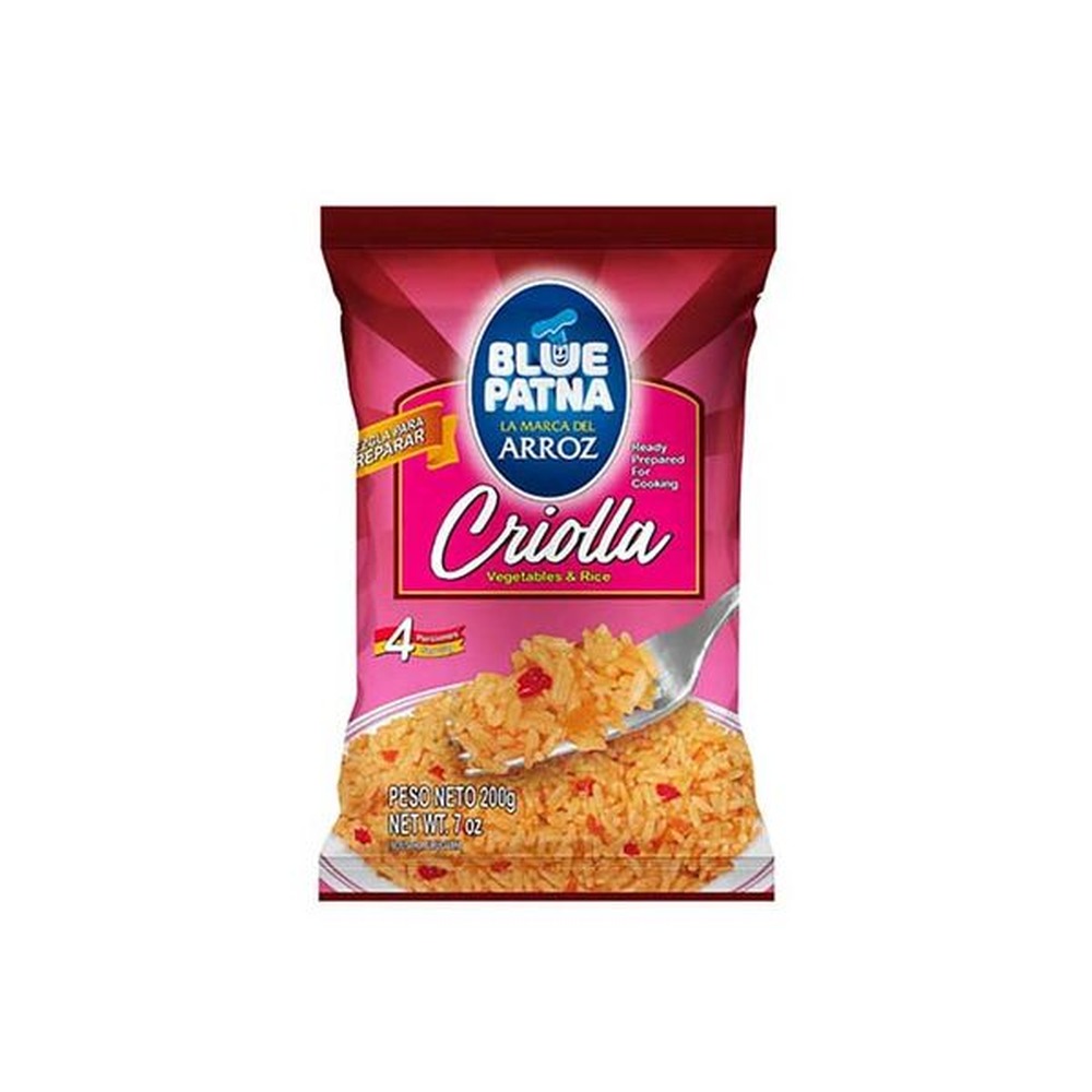 7730114000391 ARROZ COOPAR BLUE PATNA SAB. CRIOLLA 200 GRS. (SBCRI)
