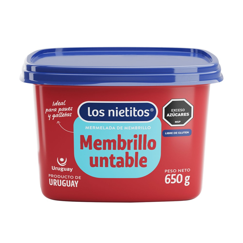 7730124003184 DULCE MEMBRILLO LOS NIETITOS UNTABLE 650 GRS. (20450)