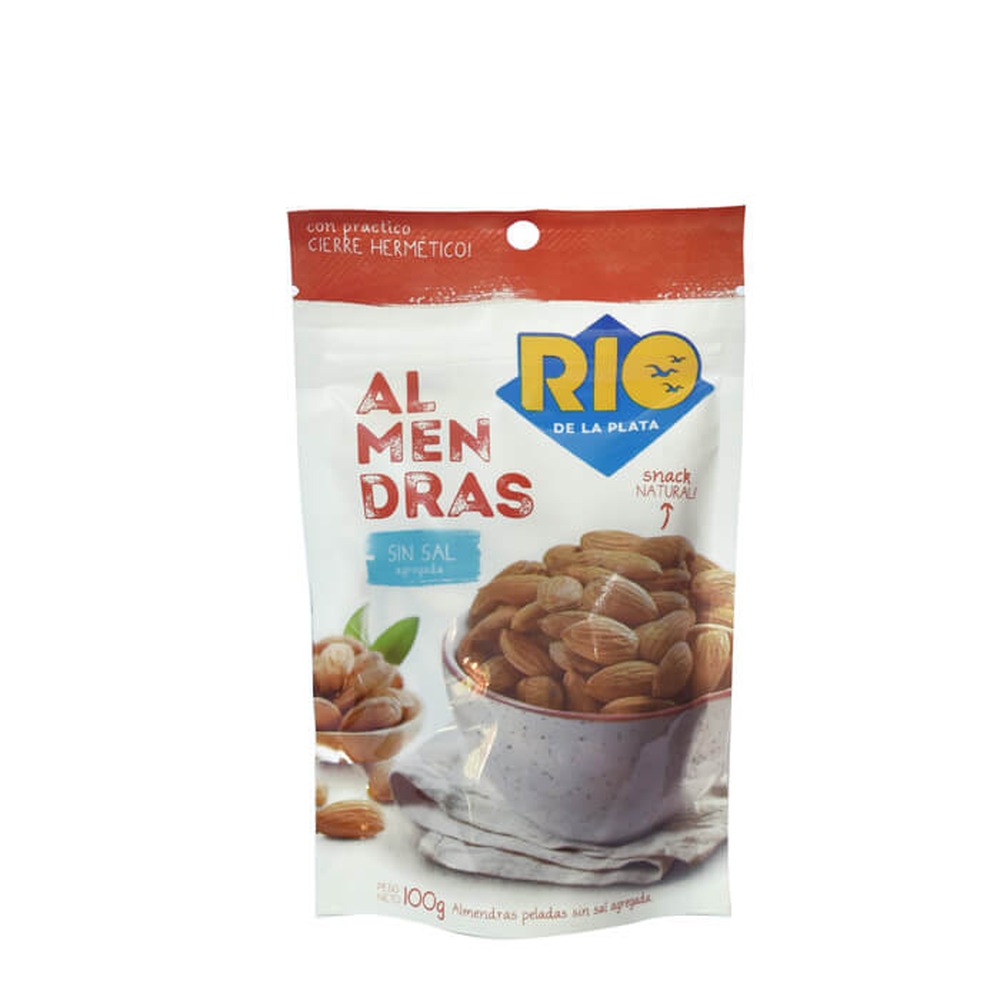ALMENDRA PELADAS S/SAL RIO DE LA PLATA 100 GRS. (6640)