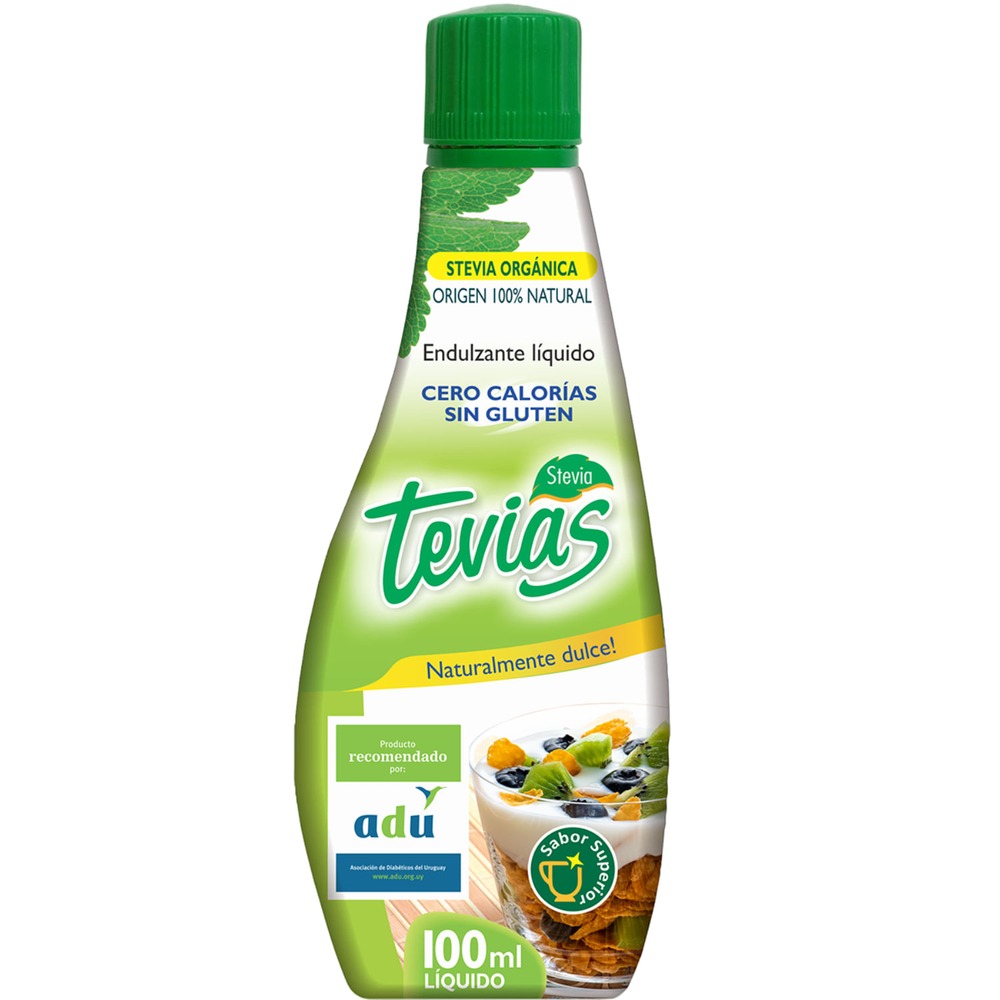 EDULCORANTE TEVIAS 100% NAT. LIQ. 100 ML. (1450)