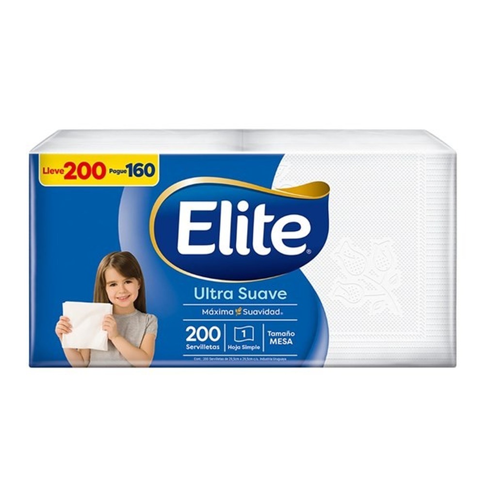 SERVILLETA ELITE MESA PROMO 200 X 160 UN. (1376)
