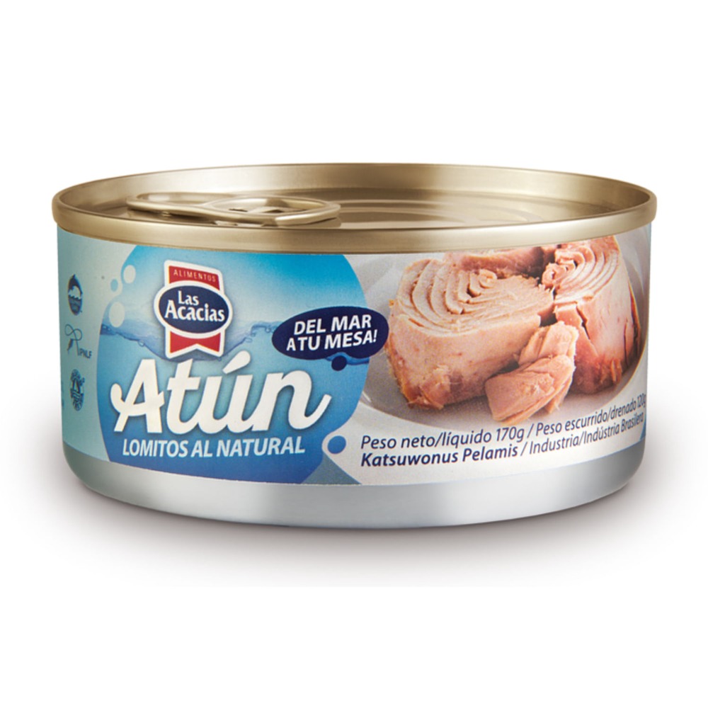 ATUN LOMITOS A/NATURAL LAS ACACIAS 170 GRS. (2740)