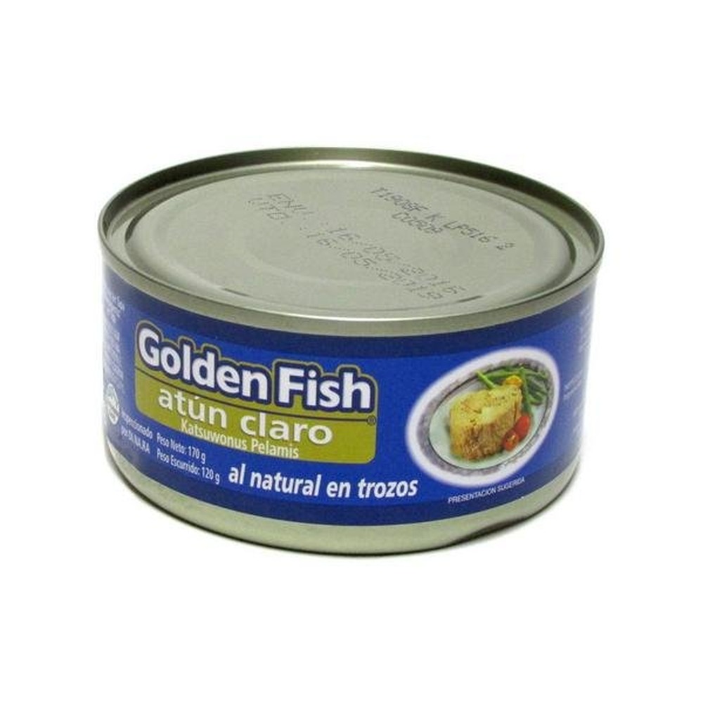 7730905131068 ATUN E/TROZOS A/NATURAL GOLDEN FISH 170 GRS. (356)