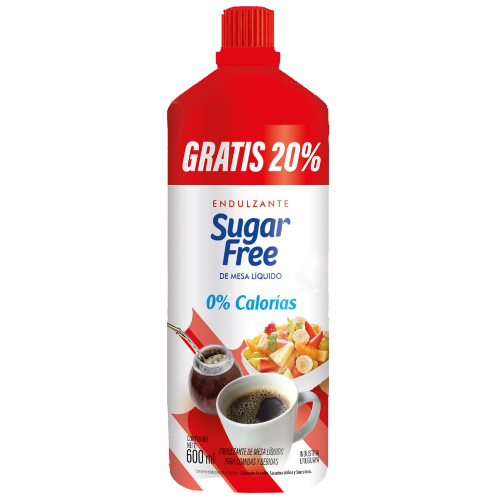 EDULCORANTE SUGAR FREE LIQUIDO 600 CC. (A15089)