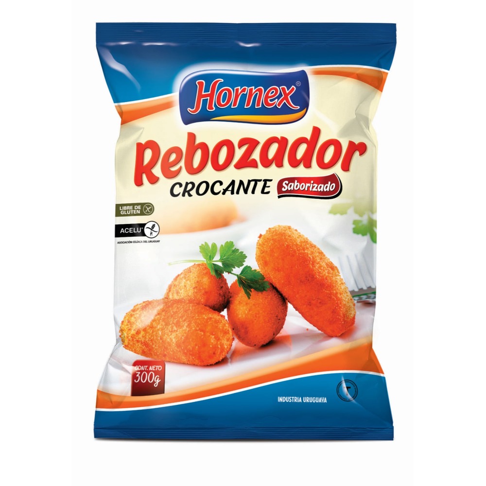 REBOZADOR HORNEX S/GLUTEN CROCANTE SABORIZADO 300 GRS
