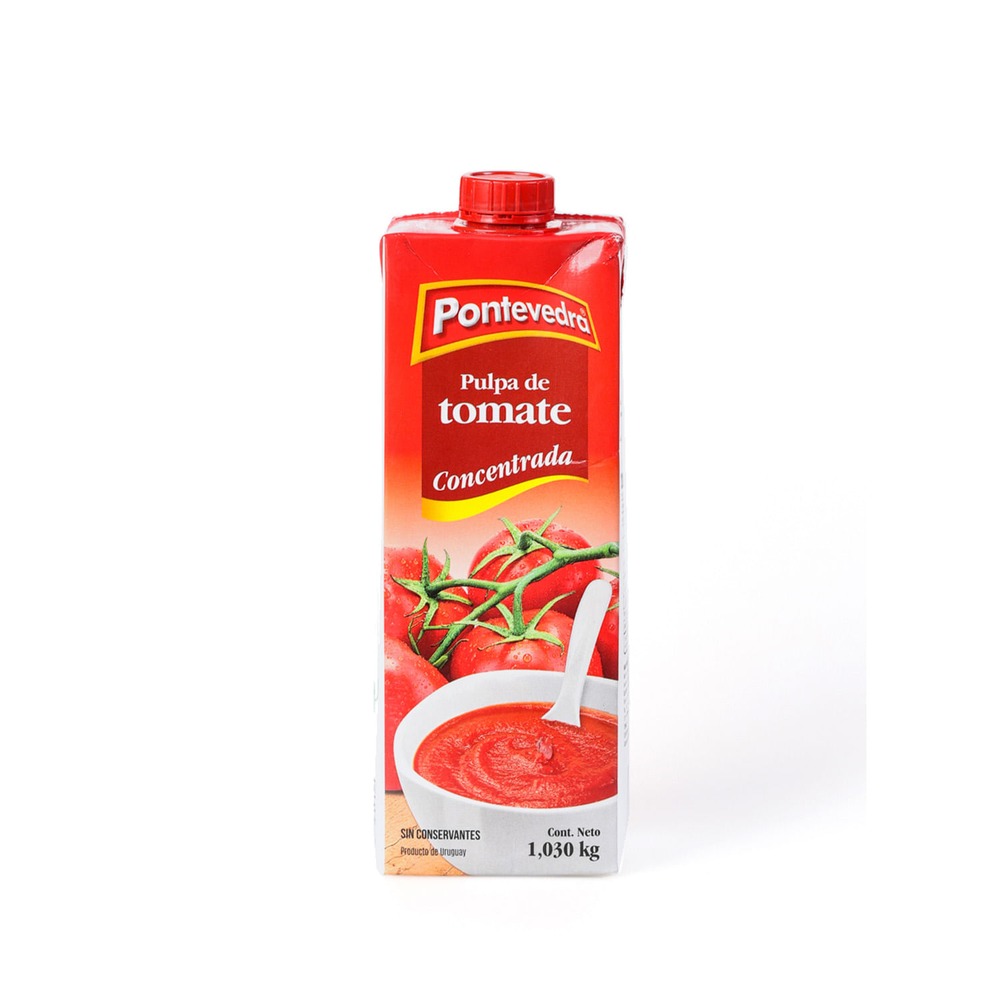7730976822247 PULPA DE TOMATE CONC. PONTEVEDRA 1,030 KG. TETRA (4008)