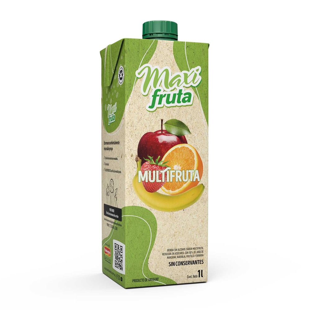 JUGO MAXI FRUTA TETRA 1 L. MULTIFRUTA (5046)