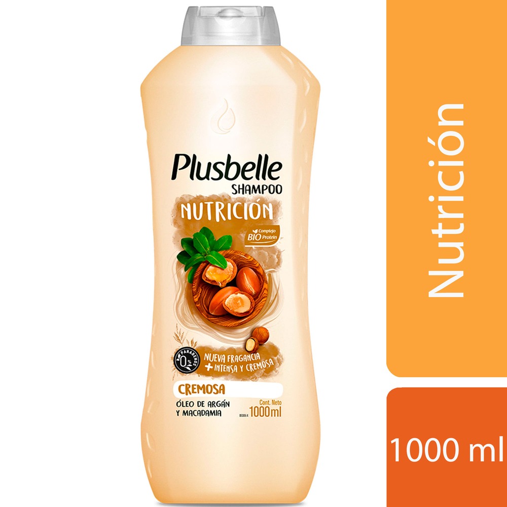 SHAMPOO PLUSBELLE 1 LT. NUTRICION (46018)