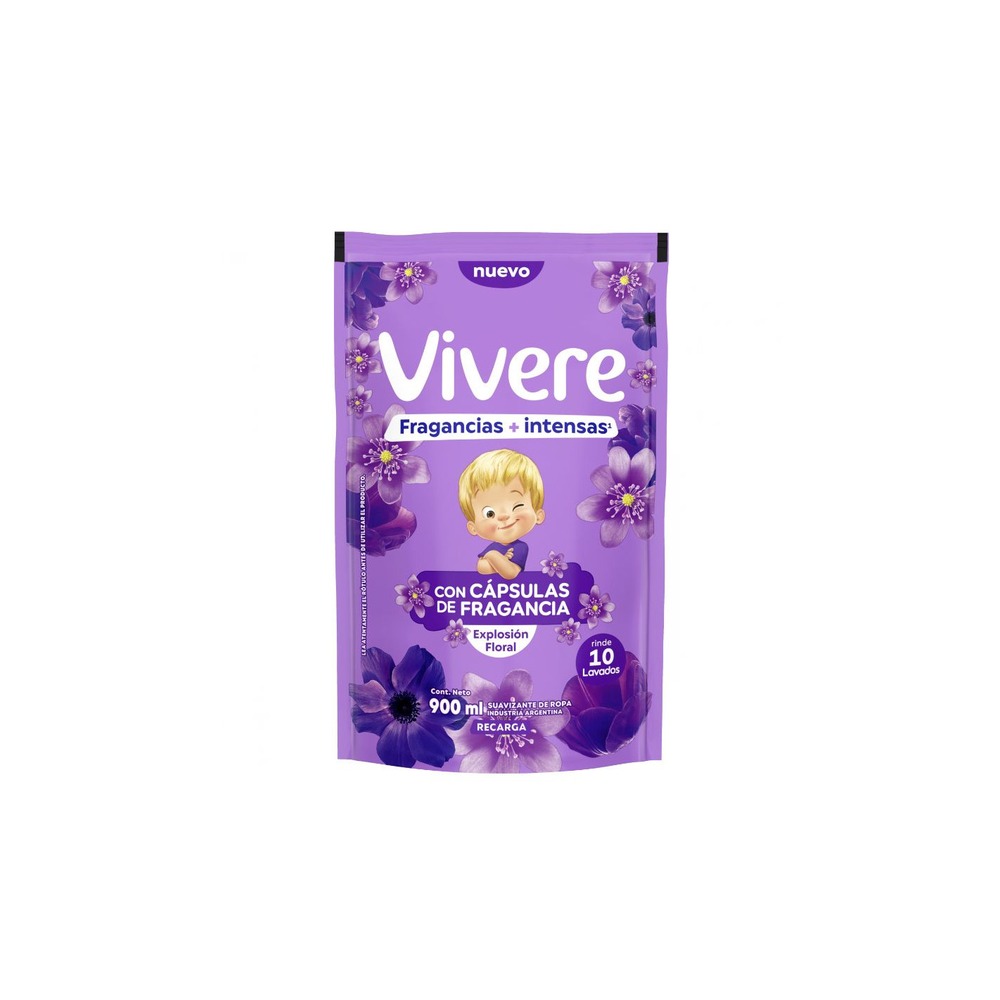 SUAV. VIVERE D.PACK 900 ML. EXPLOSION FLORAL (65218176)