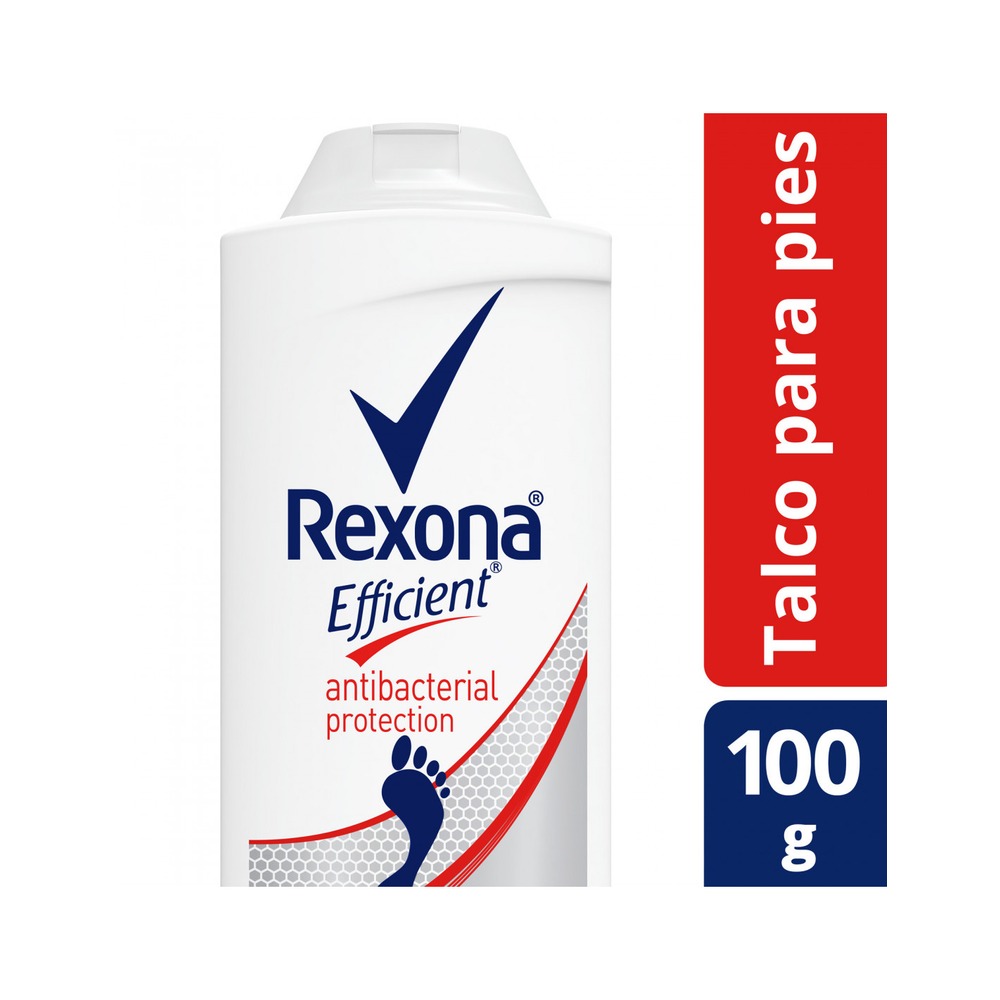 7791293040974 TALCO DES. P/PIES REXONA EFFICIENT ANTIB. 100 GRS. (68904187