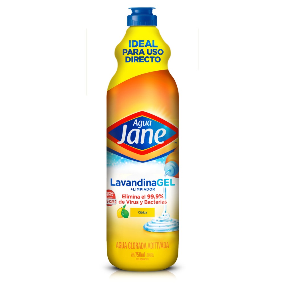 7793253005887 AGUA JANE EN GEL 750 ML. CITRICA (1177)