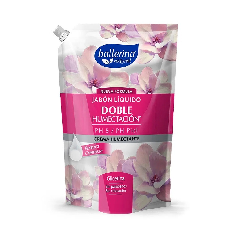 JABON BALLERINA LIQ. DP. 750 ML. CREMA HUMECTANTE (7878)