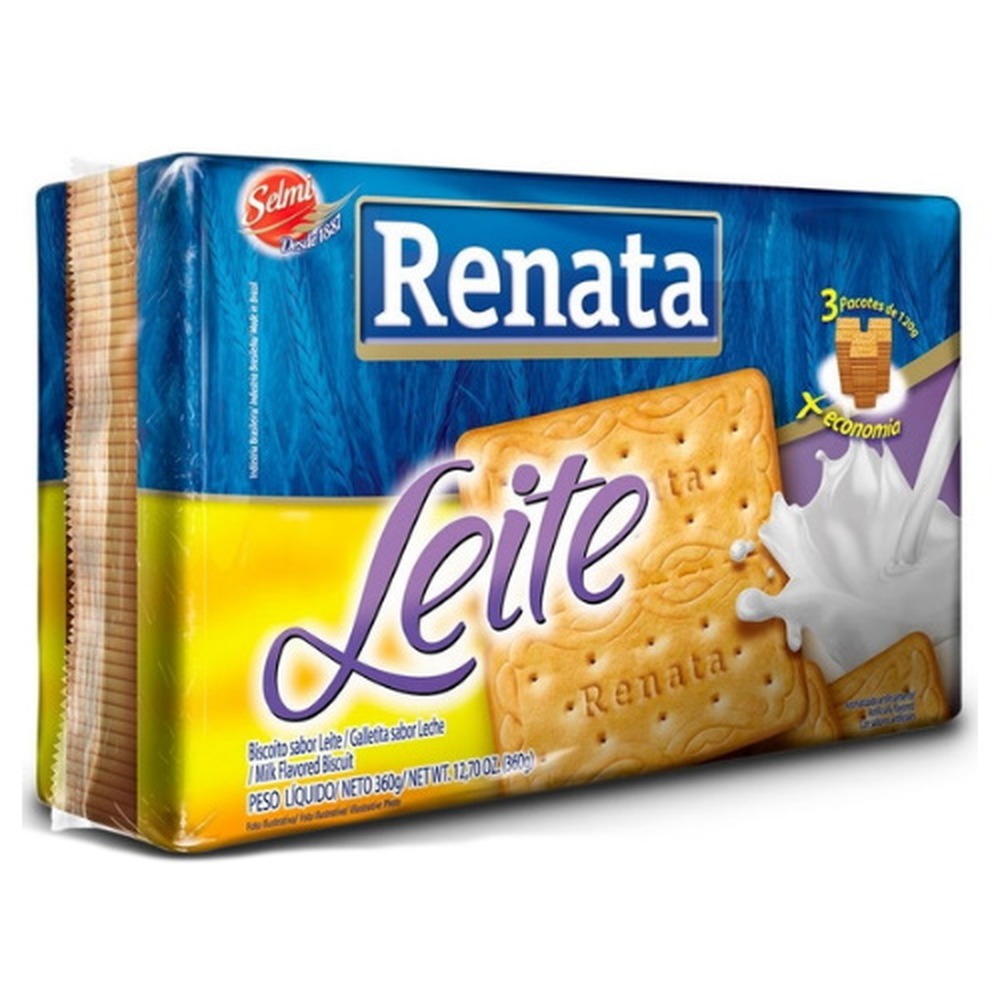GALLETITA RENATA LEITE 360 GRS. (3 X 120 GRS)