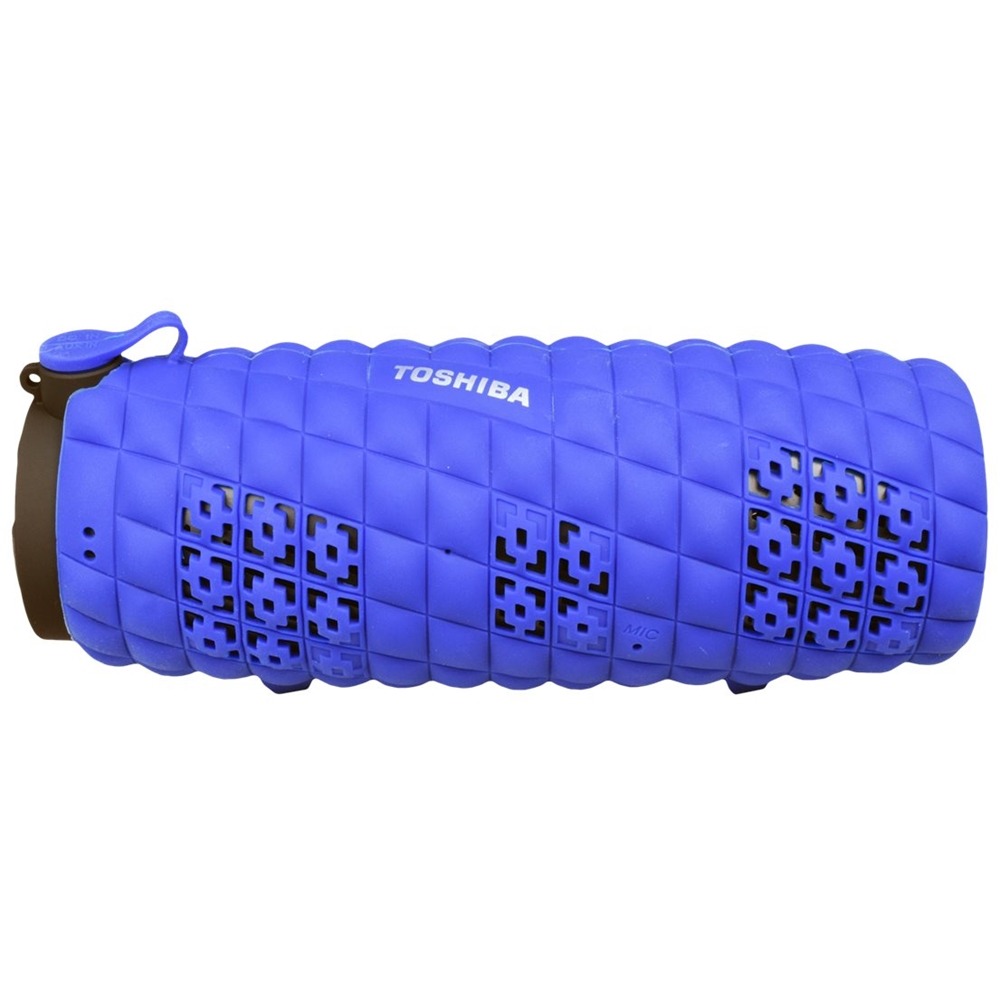 818723021192 PARLANTE TOSHIBA PORTATIL RESIST. AL AGUA TY WSP 80 AZUL