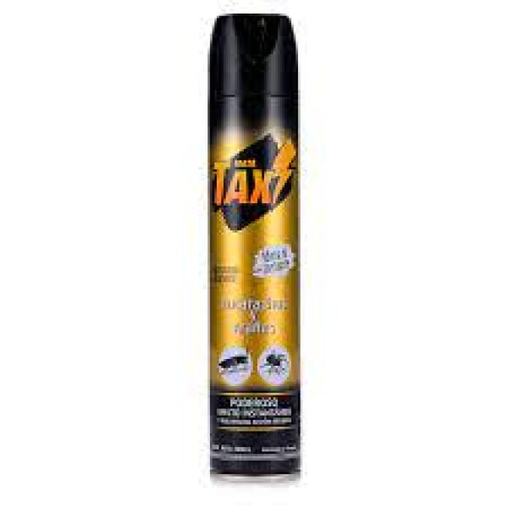 8699621214075 INSECTICIDA TAX MATA CUCARACHAS Y ARAÑAS AER. 360 ML. (1248)