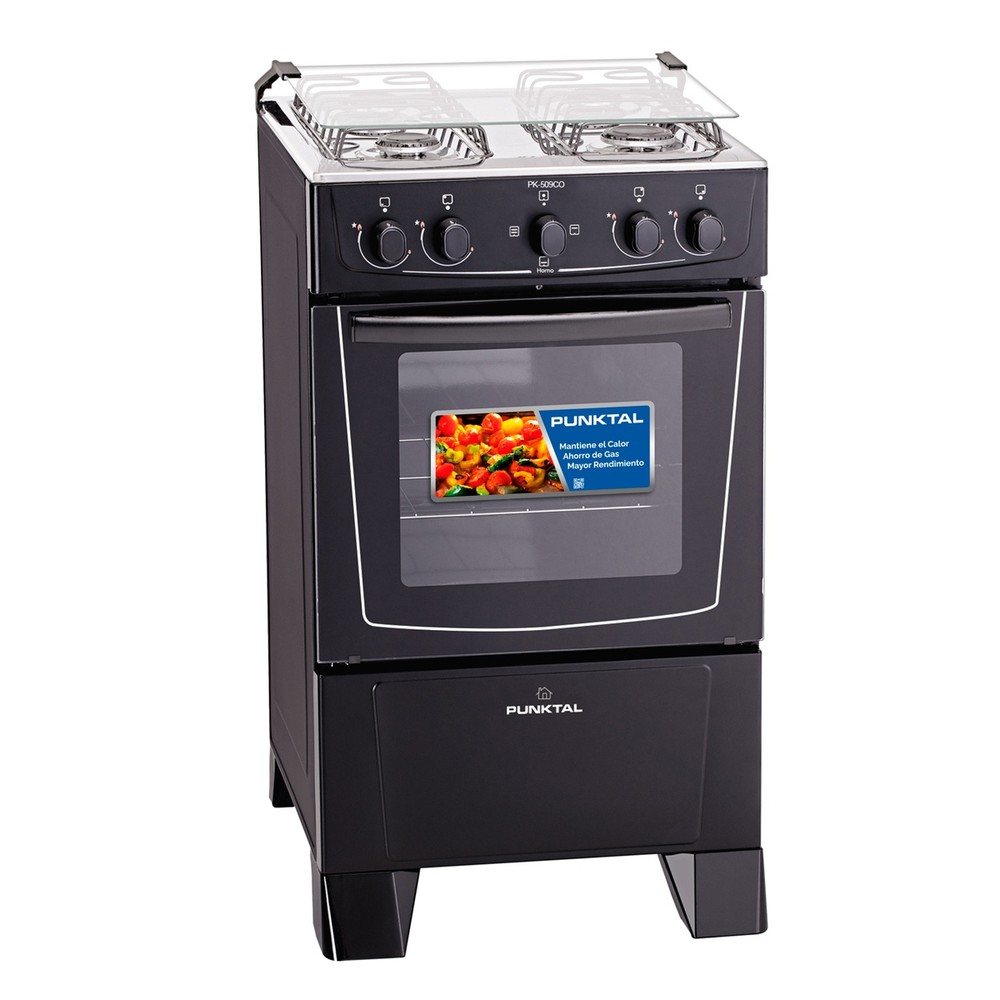 105429 COCINA PUNKTAL PK-509CO 4 HORN. Y HORNO ELEC. (3290)