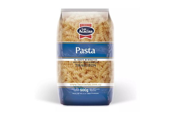 FIDEOS LAS ACACIAS NATURAL 400 GRS. TIRABUZON (220015)