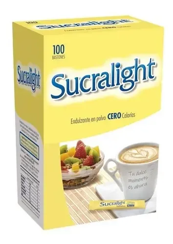 EDULCORANTE DOLCE LIGHT CAJA 100 SOBRES X 1 GR. (DL0S100)