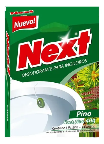 D. AMB. NEXT PASTILLA P/INODORO 40 GRS. PINO (0033)