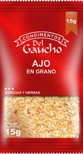AJO EN GRANO DEL GAUCHO D. PACK 15 GRS. (AJODP15)