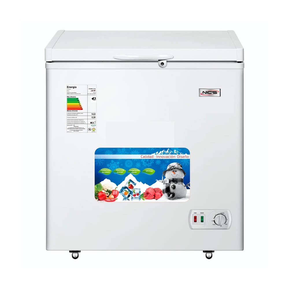 115713 FREEZER NICS HORIZONTAL BD-158WF 158 LTS.