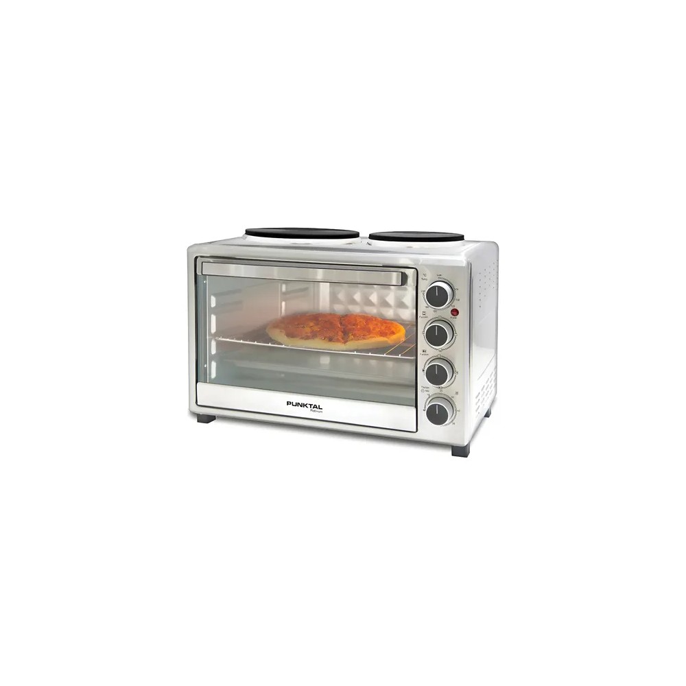 HORNO ELECTRICO PUNKTAL PK-36 INOX - 2 DISCOS 35 LT. (3730)