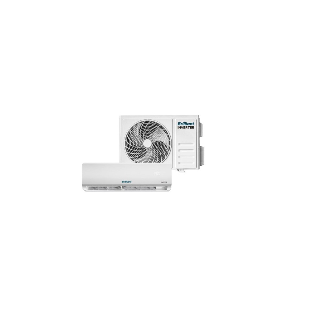121976 ACONDICIONADOR AIRE INVERTER BRILLIANT 30000 BTU EFICIENCIA