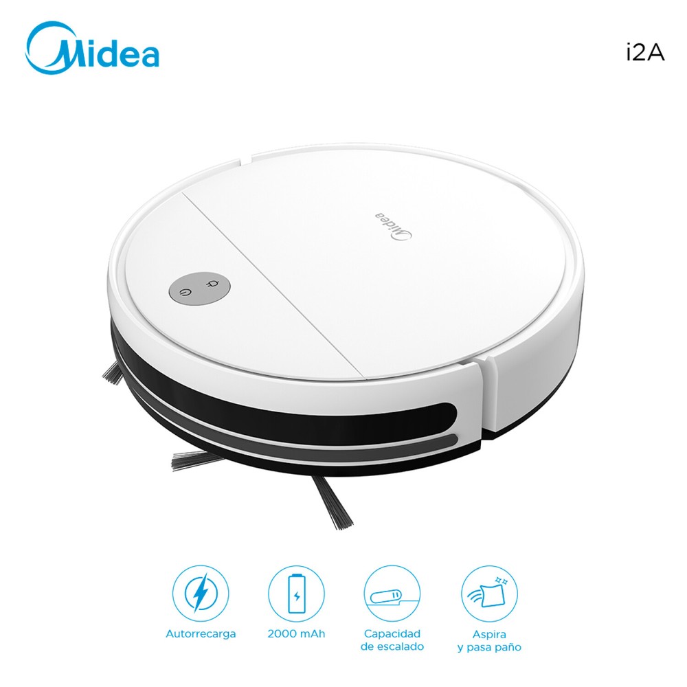 123689 ASPIRADORA Y TRAPEADORA MIDEA ROBOT I2A CAP. 200 ML.