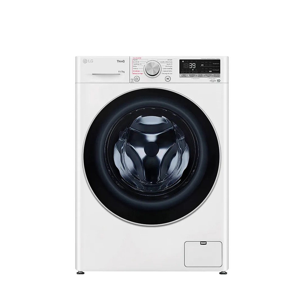 LAVASECARROPA LG INVERTER WD11WVC3S6 11 KG. C/FRONTAL BCO.