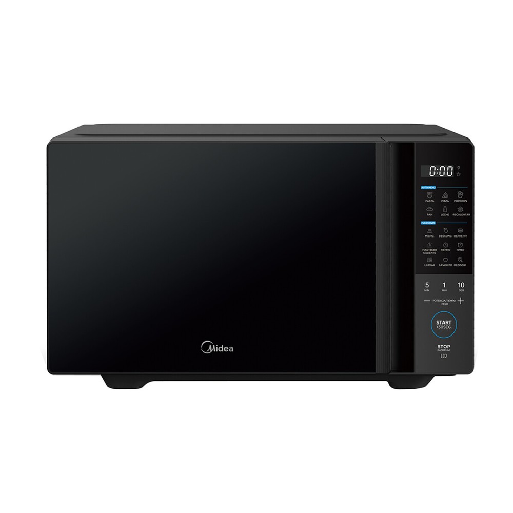 HORNO MICROONDAS MIDEA MMO20CMO-EMPCBK DIGITAL 20 LTS. NEGRO