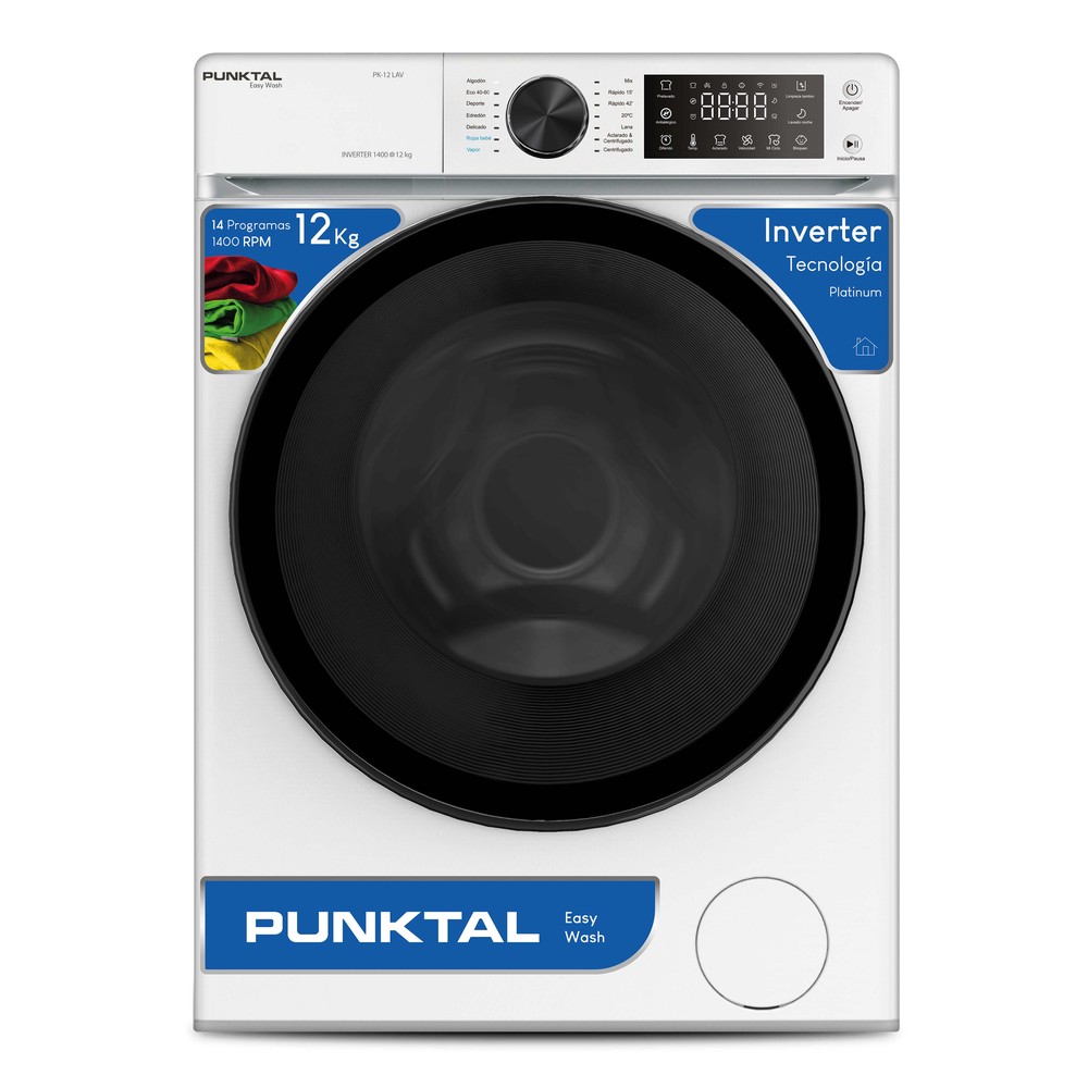 LAVARROPA PUNKTAL PK-12 LAV 12 KG. C/FRONTAL (5831)