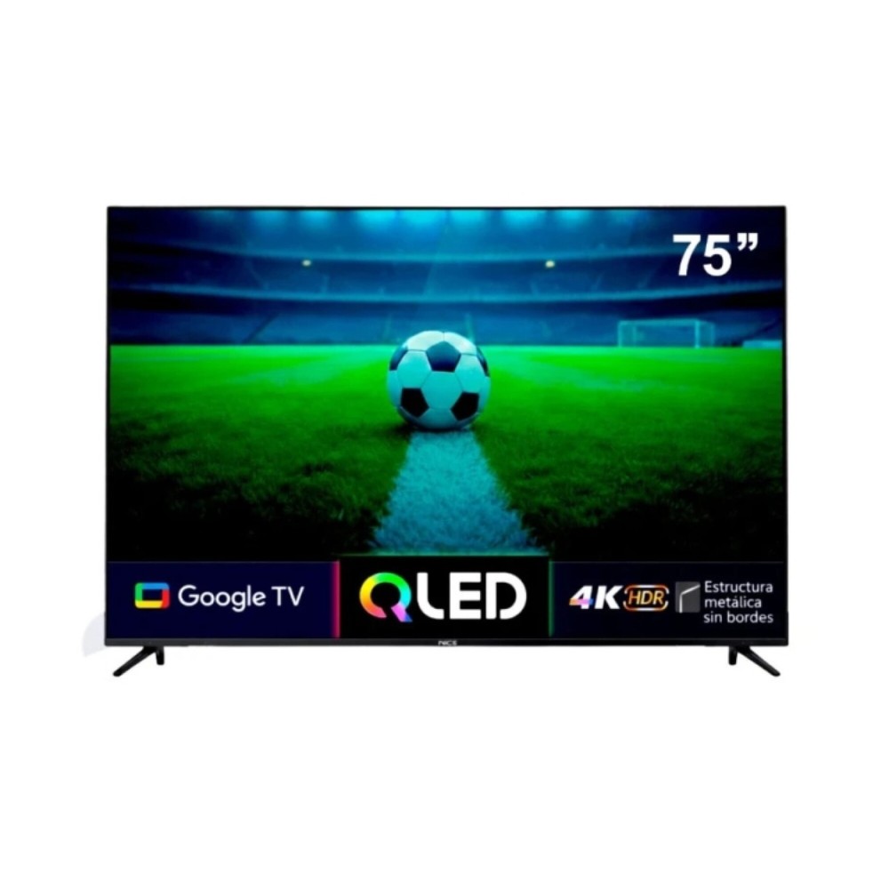 TELEVISOR NICS QLED 75" QLED.75 GOOGLE TV