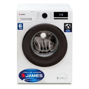 126617 LAVARROPA JAMES LR1006 G6 6 KG C/FRONTAL BLANCO (36178)