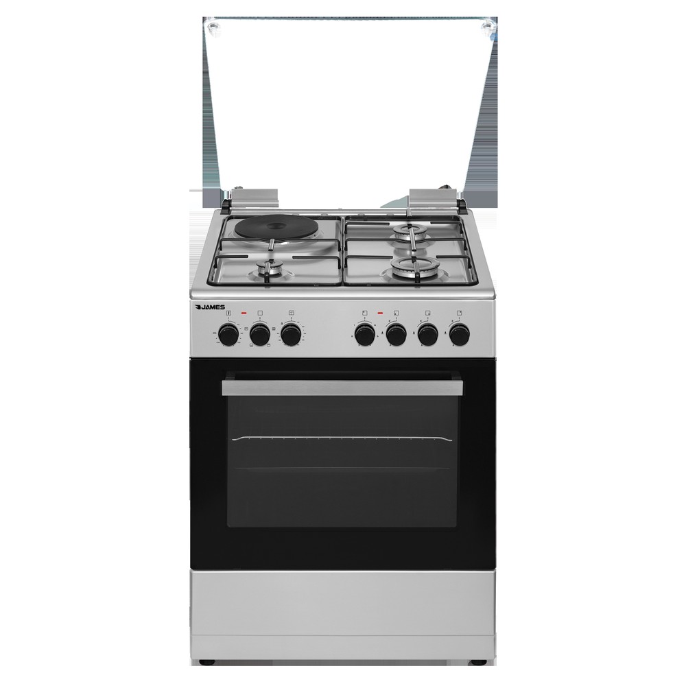 85332 COCINA JAMES C221ATKS INOX 60X60 3H.GAS 1ELEC. HORNO/ELEC.