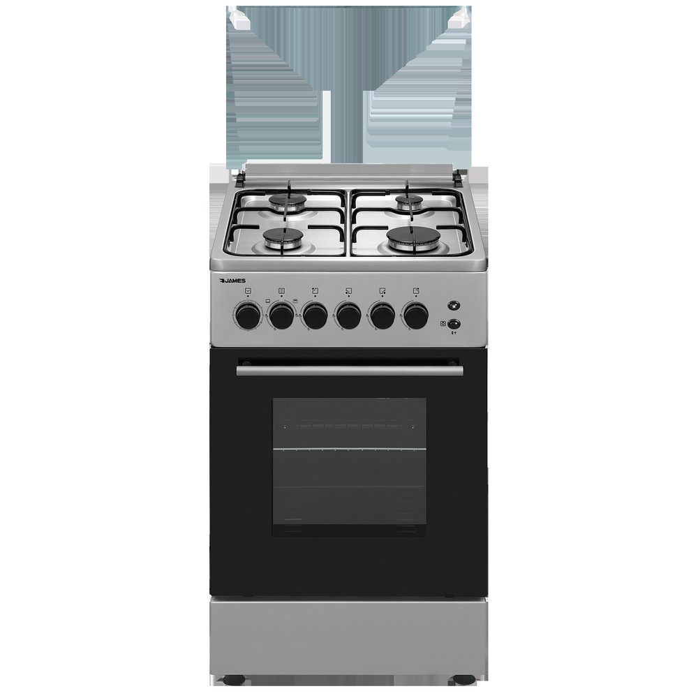 99476 COCINA JAMES C212ATKS 50X50 4 H.GAS H/GAS A/INOX. (5130)
